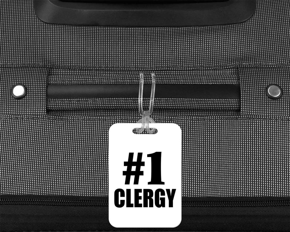 Number One #1 Clergy - Luggage Bag Tag