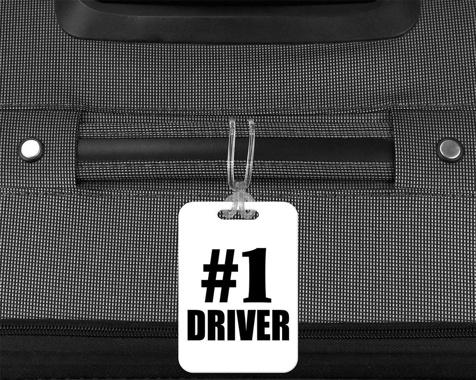 Number One #1 Driver - Luggage Bag Tag
