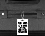 All I Need Is Love And A Bluetick Coonhound - Luggage Bag Tag