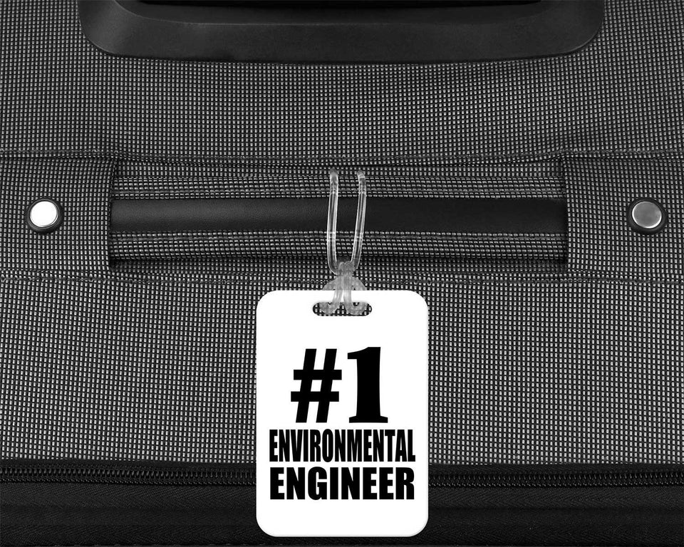 Number One #1 Environmental Engineer - Luggage Bag Tag