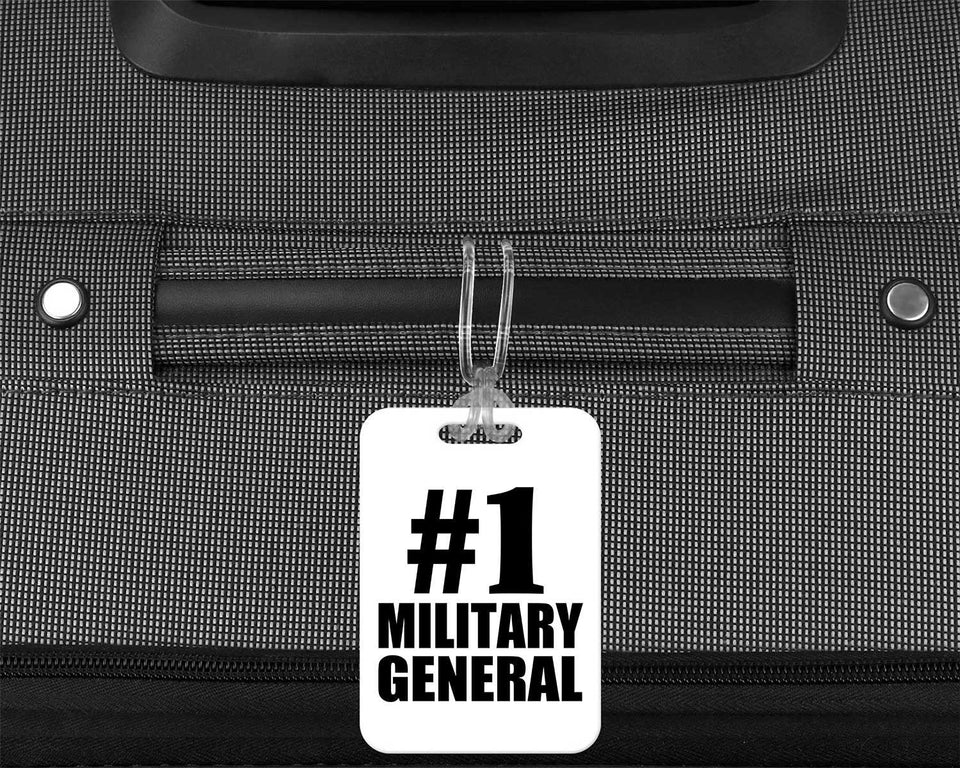 Number One #1 Military General - Luggage Bag Tag