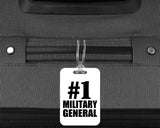 Number One #1 Military General - Luggage Bag Tag