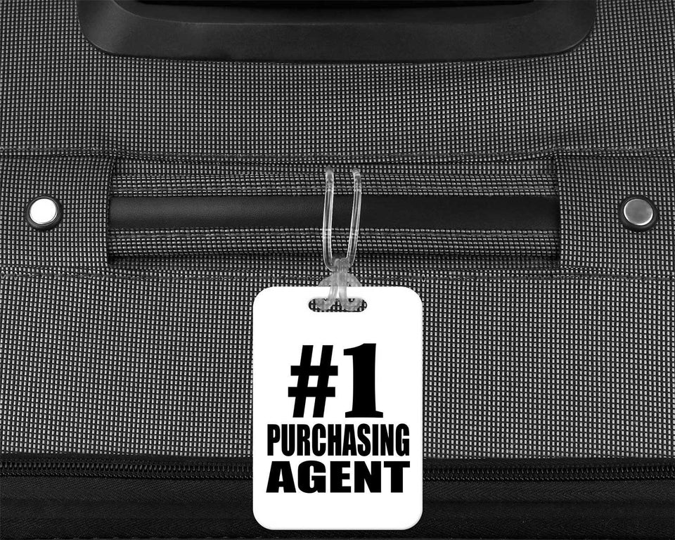 Number One #1 Purchasing Agent - Luggage Bag Tag