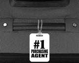 Number One #1 Purchasing Agent - Luggage Bag Tag