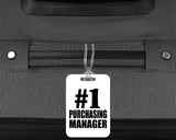 Number One #1 Purchasing Manager - Luggage Bag Tag