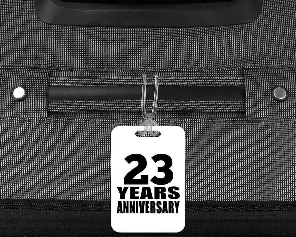 23rd Anniversary 23 Years Anniversary - Luggage Bag Tag