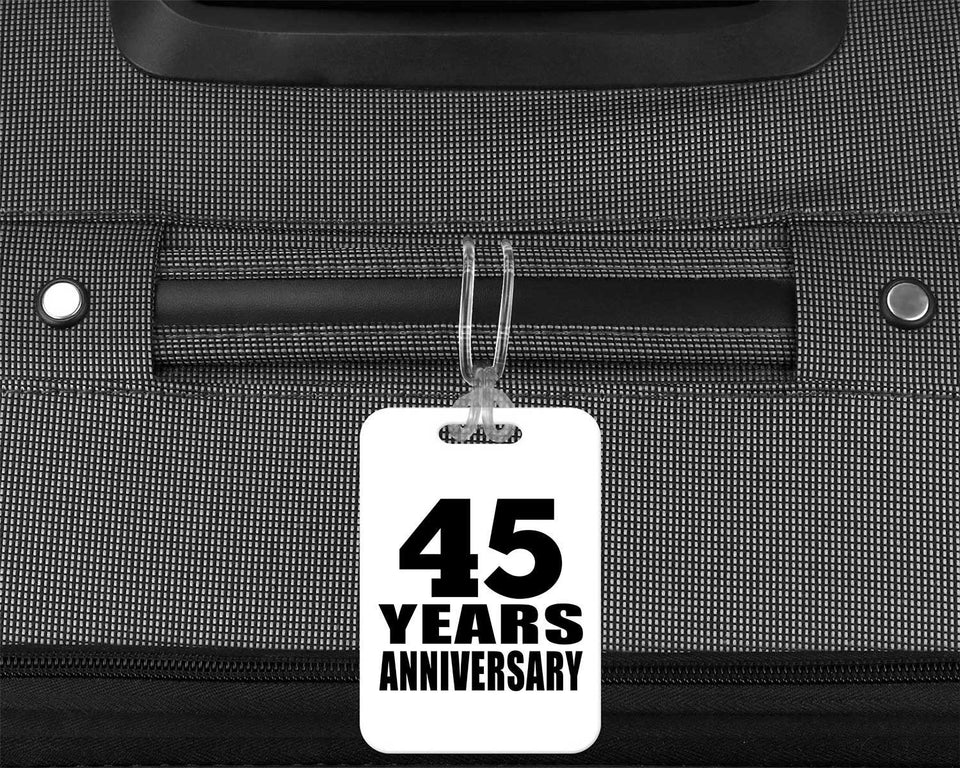 45th Anniversary 45 Years Anniversary - Luggage Bag Tag