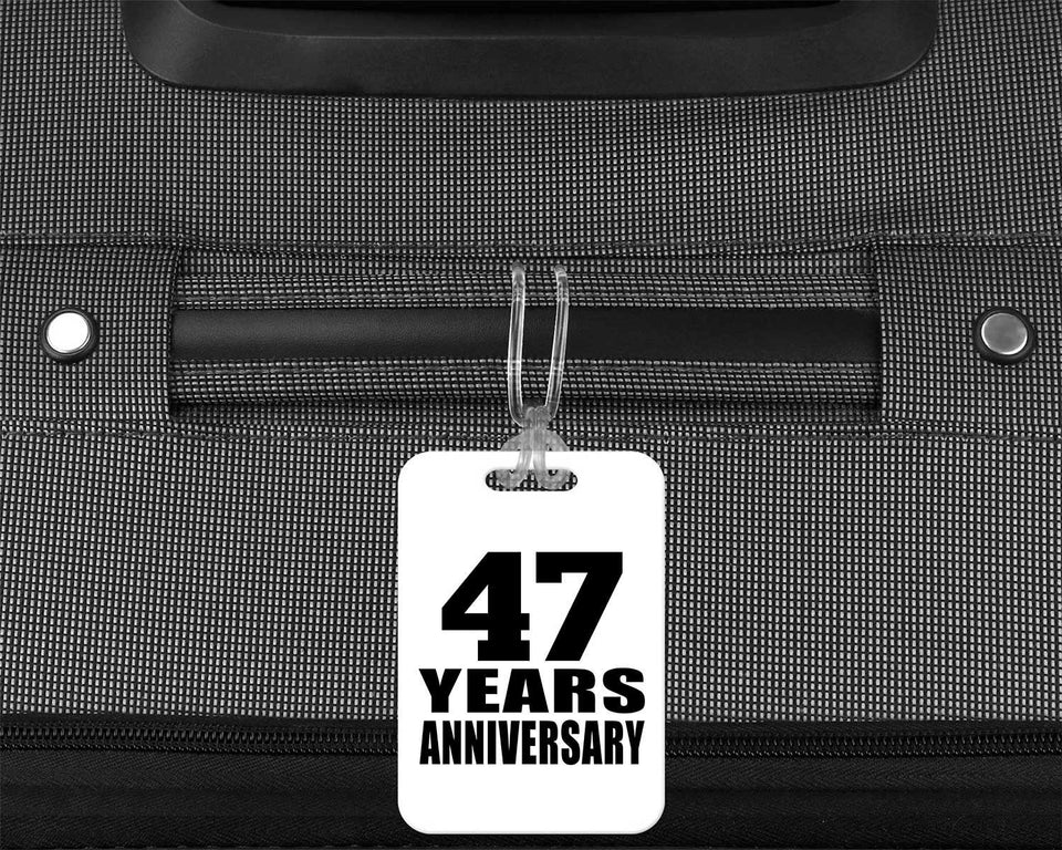 47th Anniversary 47 Years Anniversary - Luggage Bag Tag
