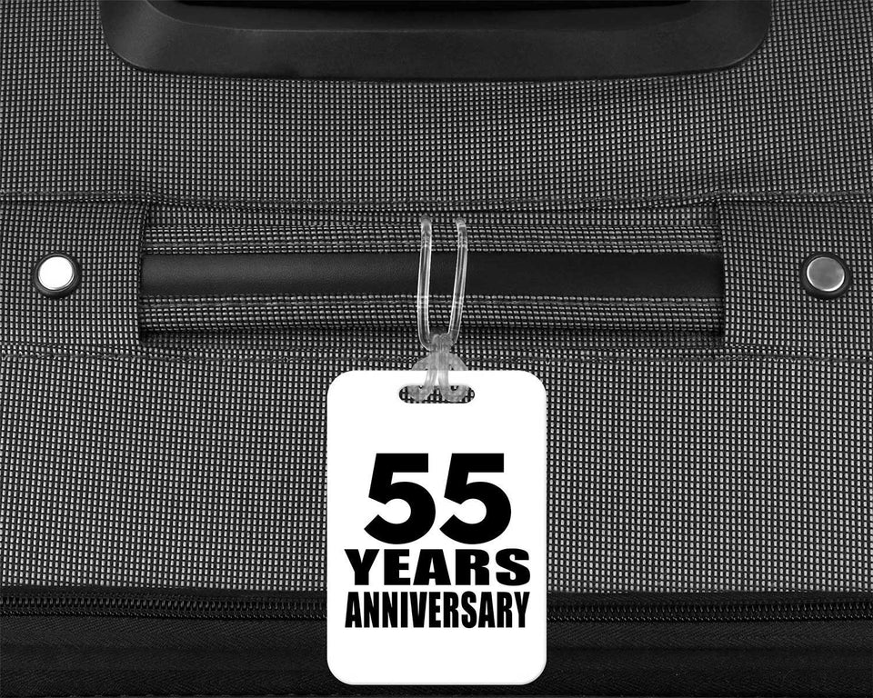 55th Anniversary 55 Years Anniversary - Luggage Bag Tag