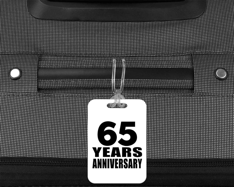 65th Anniversary 65 Years Anniversary - Luggage Bag Tag