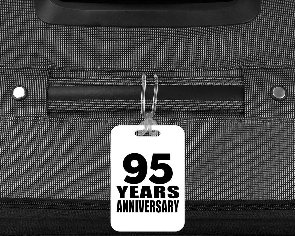 95th Anniversary 95 Years Anniversary - Luggage Bag Tag
