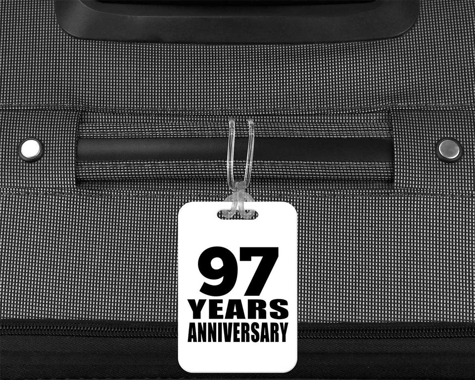 97th Anniversary 97 Years Anniversary - Luggage Bag Tag