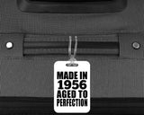 68th Birthday Made In 1956 Aged to Perfection - Luggage Bag Tag