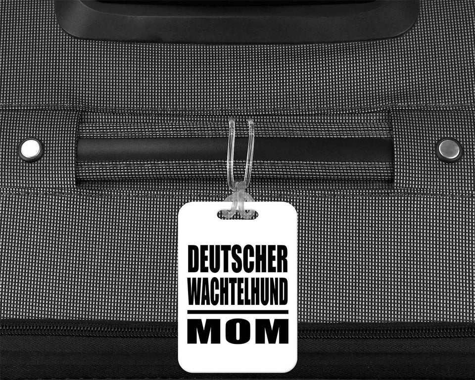 Deutscher Wachtelhund Mom - Luggage Bag Tag