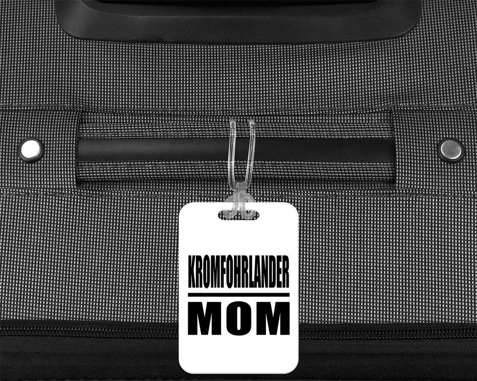 Kromfohrlander Mom - Luggage Bag Tag