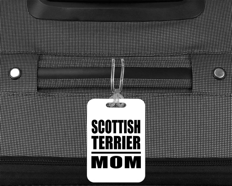 Scottish Terrier Mom - Luggage Bag Tag