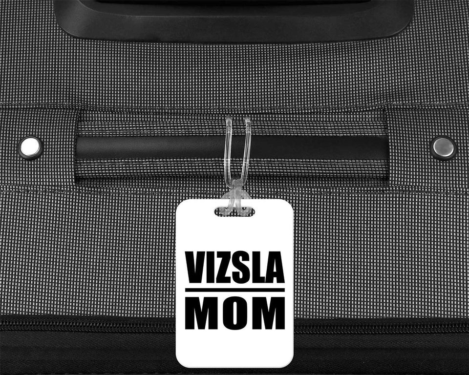 Vizsla Mom - Luggage Bag Tag