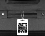 Lagotto Romagnolo Dad - Luggage Bag Tag