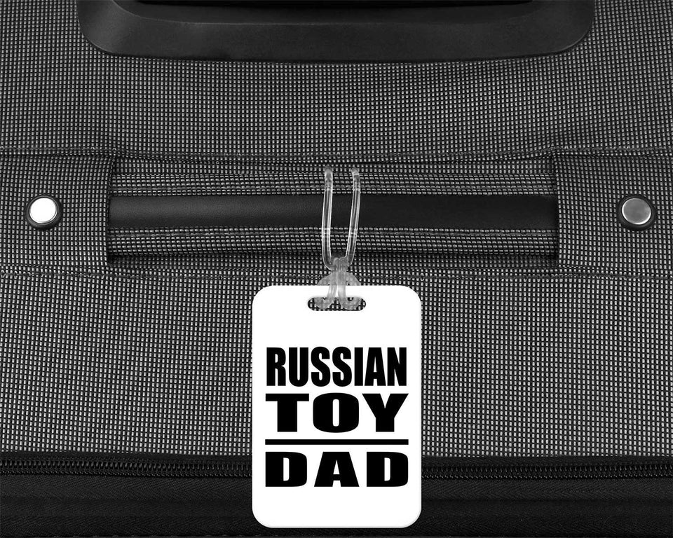Russian Toy Dad - Luggage Bag Tag