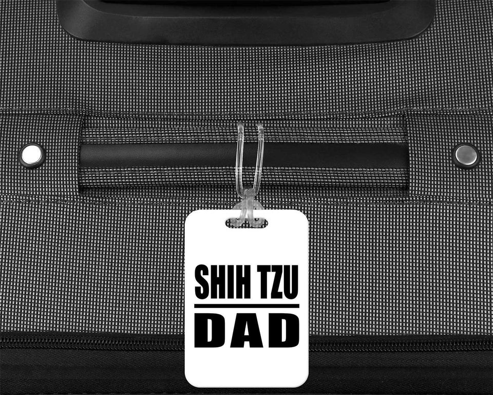 Shih Tzu Dad - Luggage Bag Tag