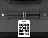 76th Birthday Original 1948 Limited Edition - Luggage Bag Tag