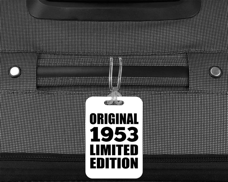 71st Birthday Original 1953 Limited Edition - Luggage Bag Tag