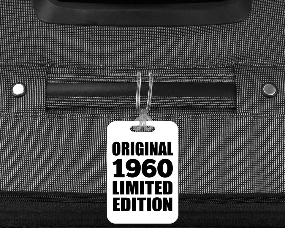 64th Birthday Original 1960 Limited Edition - Luggage Bag Tag