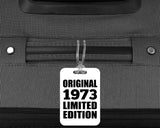 51st Birthday Original 1973 Limited Edition - Luggage Bag Tag