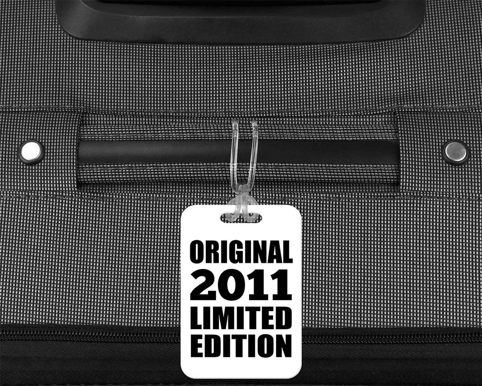 13th Birthday Original 2011 Limited Edition - Luggage Bag Tag