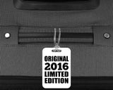 8th Birthday Original 2016 Limited Edition - Luggage Bag Tag