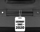 4th Birthday Legendary Since 2020 - Luggage Bag Tag