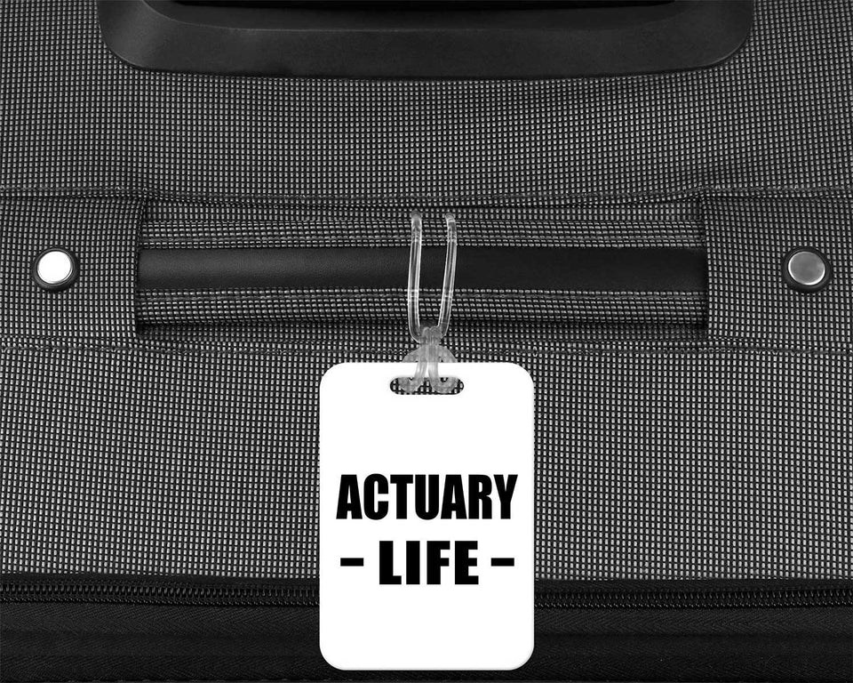 Actuary Life - Luggage Bag Tag