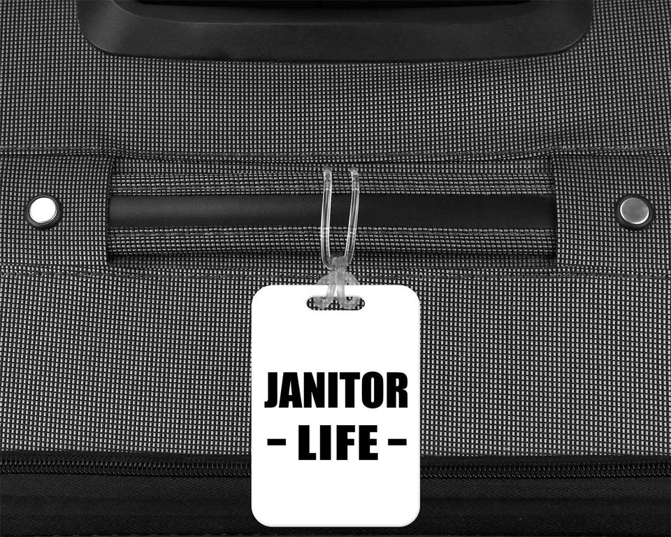 Janitor Life - Luggage Bag Tag