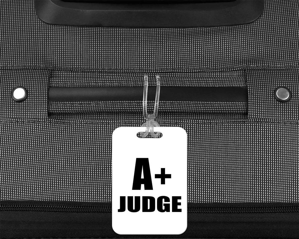 A+ Judge - Luggage Bag Tag