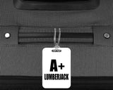 A+ Lumberjack - Luggage Bag Tag