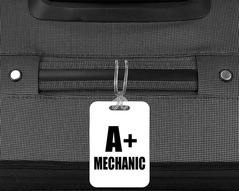 A+ Mechanic - Luggage Bag Tag