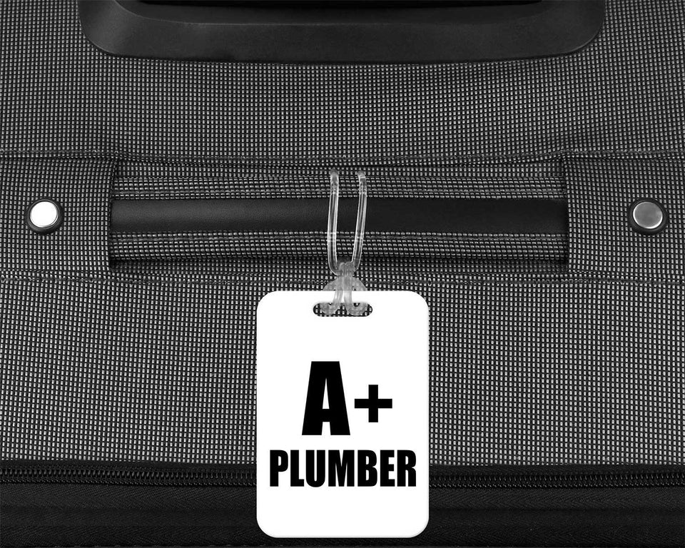 A+ Plumber - Luggage Bag Tag