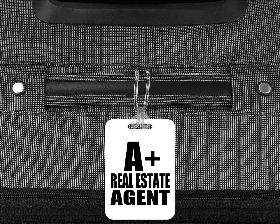 A+ Real Estate Agent - Luggage Bag Tag