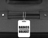 Badass Biologist - Luggage Bag Tag
