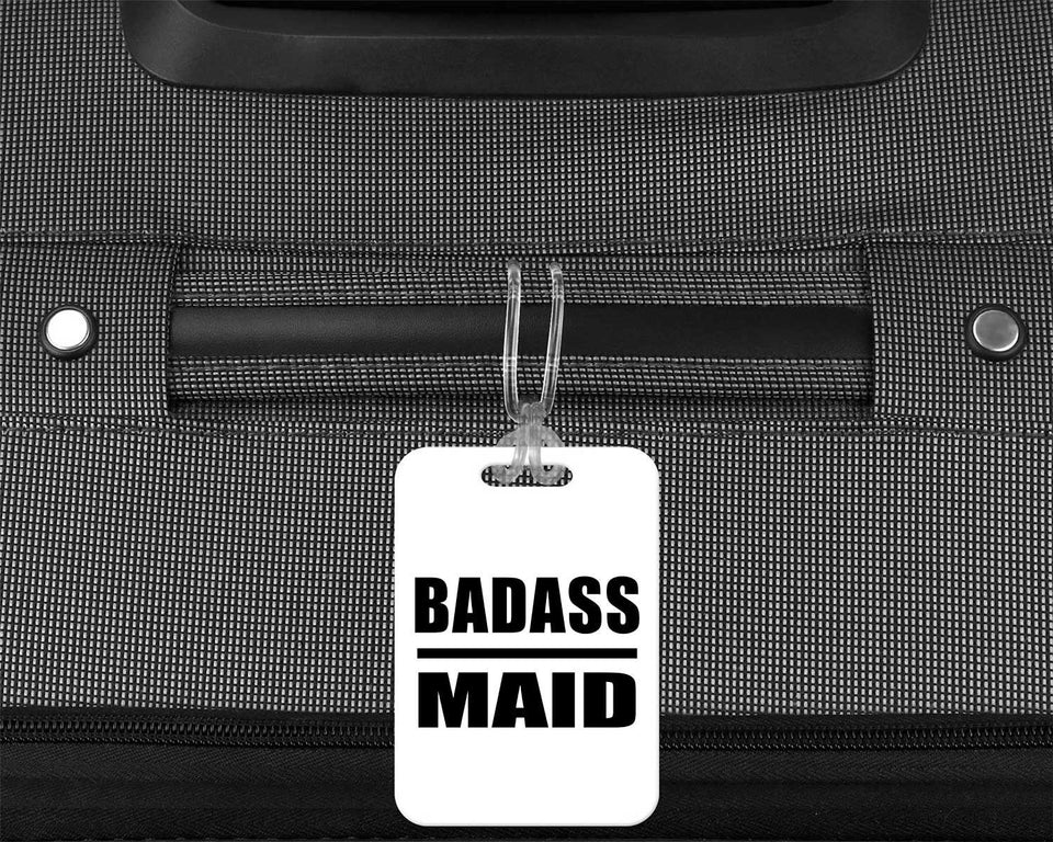 Badass Maid - Luggage Bag Tag