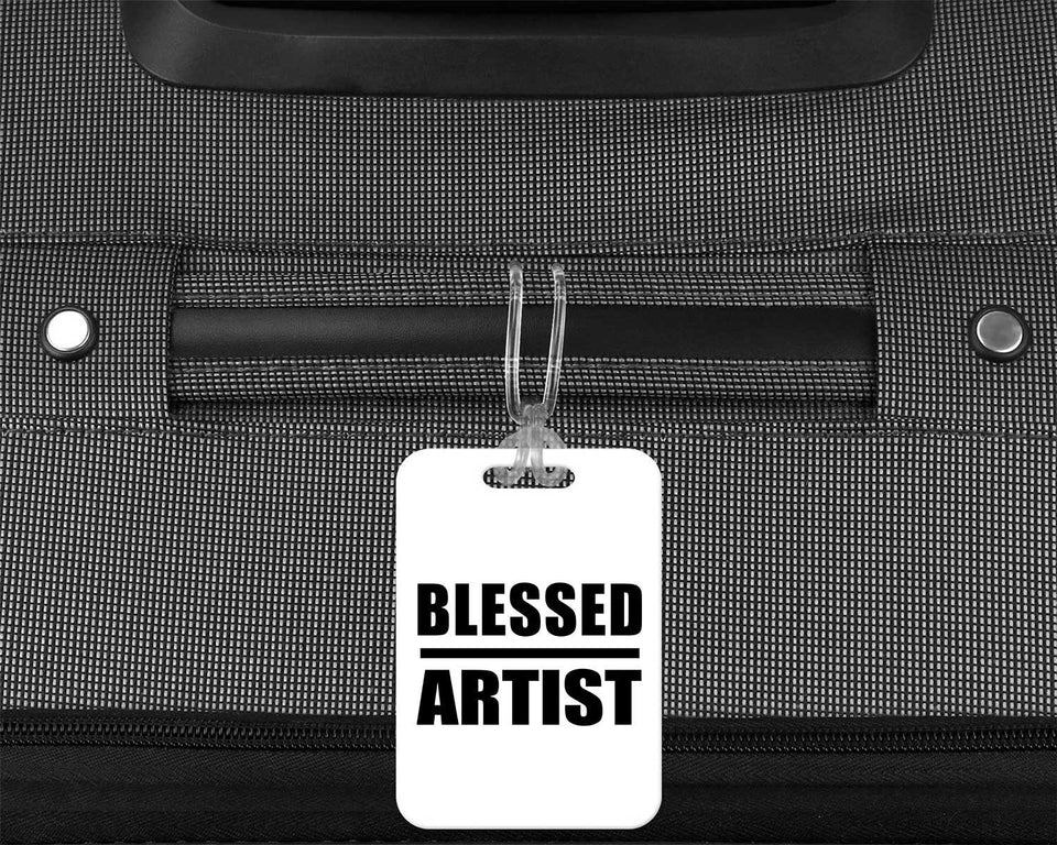 Blessed Artist - Luggage Bag Tag