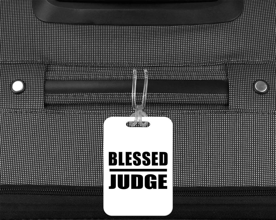 Blessed Judge - Luggage Bag Tag
