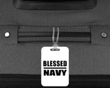 Blessed Navy - Luggage Bag Tag