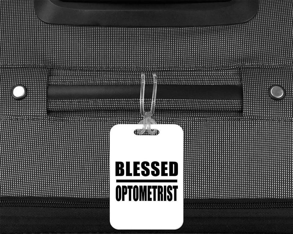 Blessed Optometrist - Luggage Bag Tag