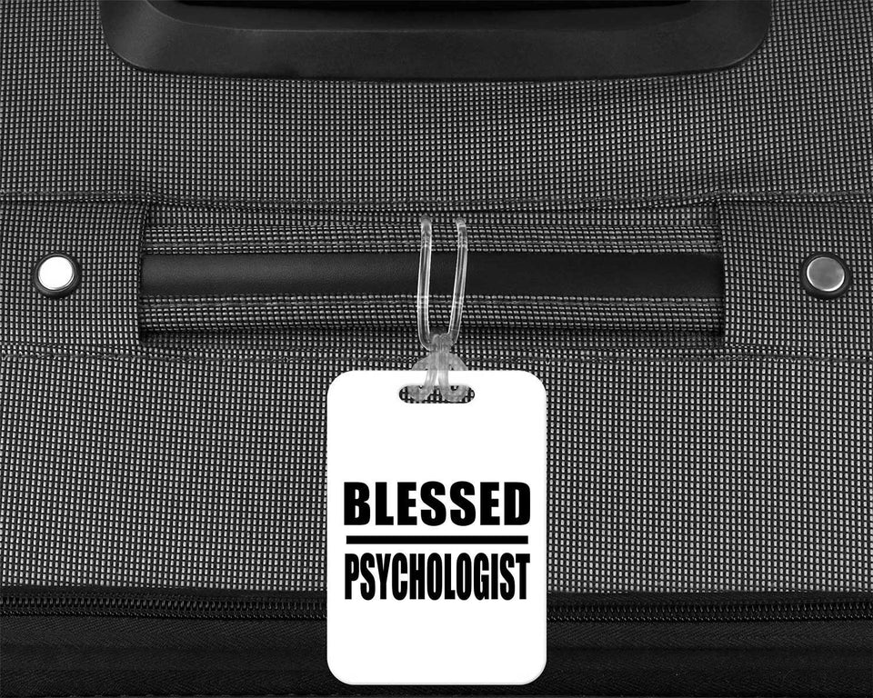 Blessed Psychologist - Luggage Bag Tag