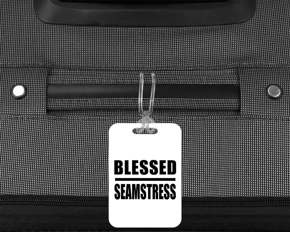 Blessed Seamstress - Luggage Bag Tag