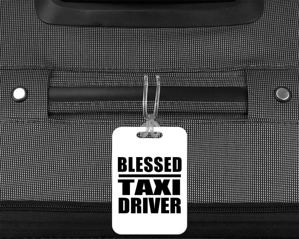 Blessed Taxi Driver - Luggage Bag Tag