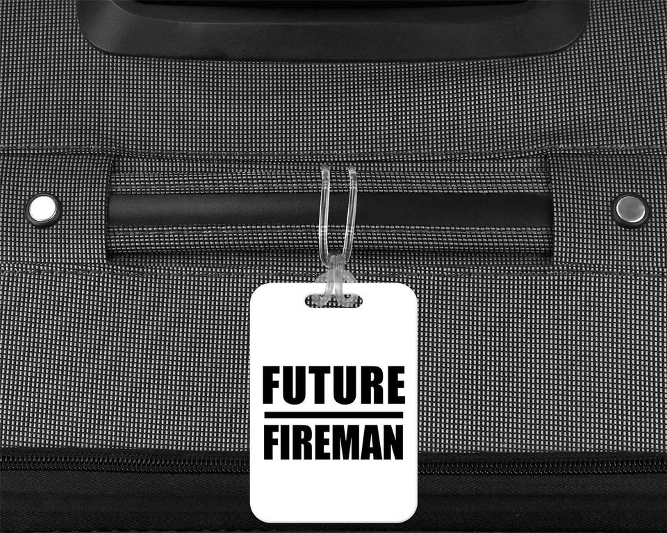 Future Fireman - Luggage Bag Tag