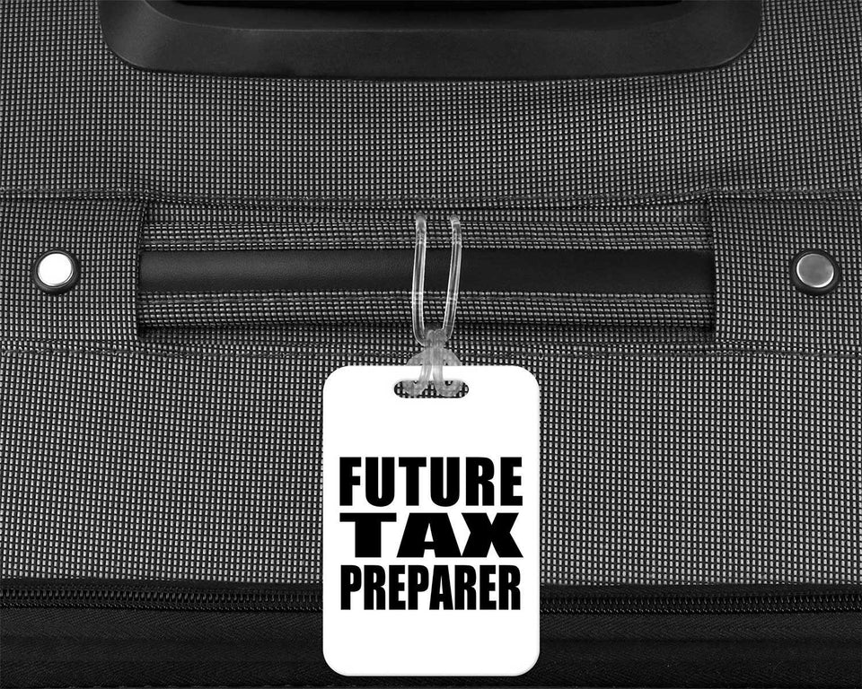 Future Tax Preparer - Luggage Bag Tag