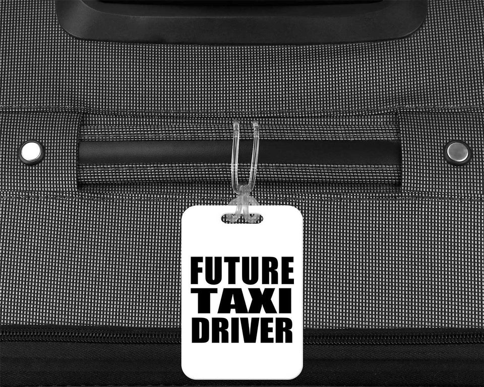 Future Taxi Driver - Luggage Bag Tag